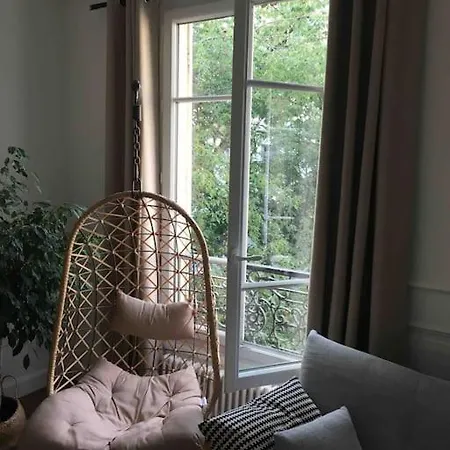 Beautifully Designed Homely Calm Parisian Duplex Appartamento *