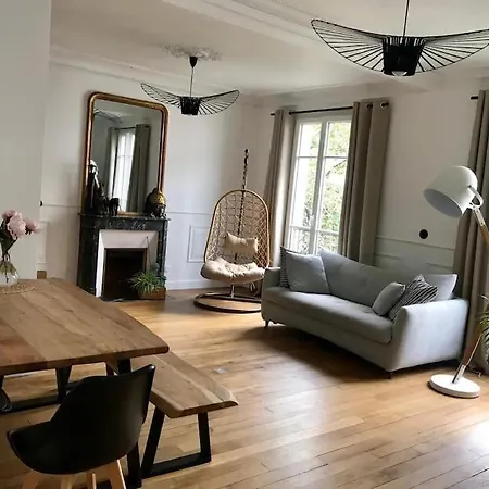 Beautifully Designed Homely Calm Parisian Duplex Appartamento *